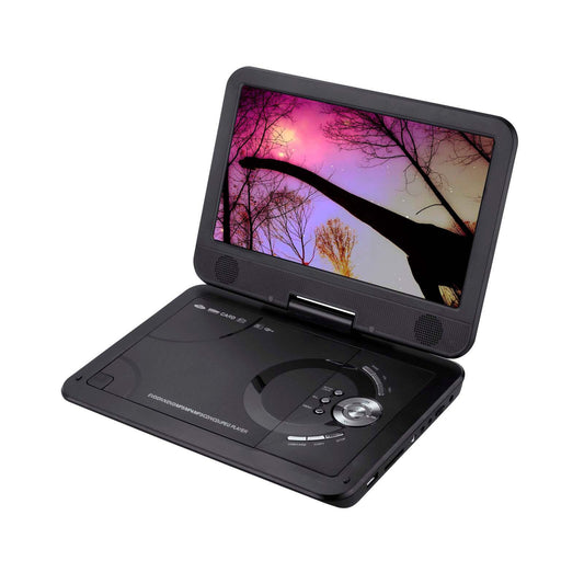 10.1 Portable DVD Player w/ 270-Degrees Swivel-Screen & Rechargeable"