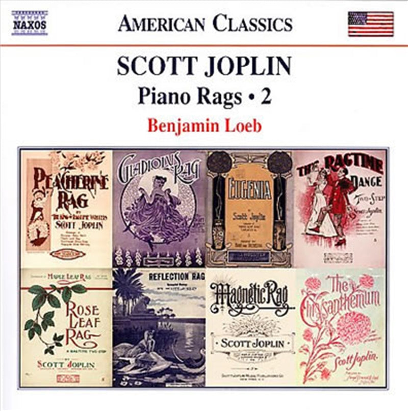 Pno Rags 2 - Joplin, Scott Cd Album