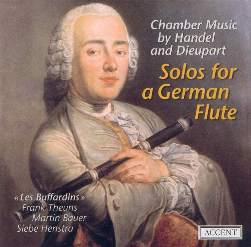 Solos For A German Flute - Frank Theuns (Traverse Flute), Les Cd Album