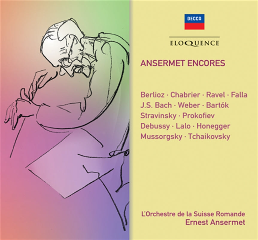 Ansermet Encores - Ansermet, Ernest Cd Album