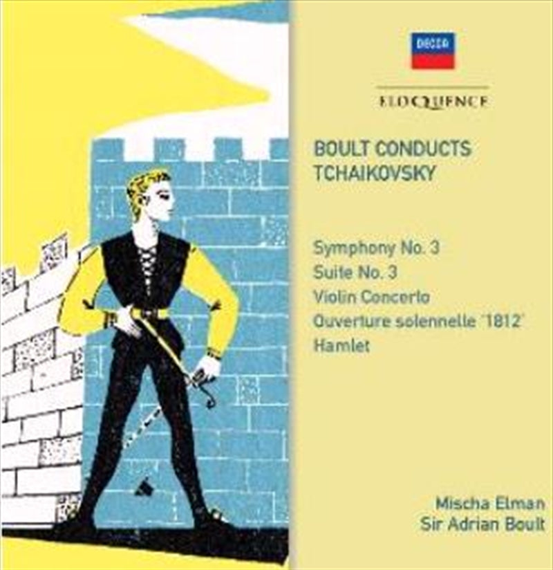 Tchaikovsky Symphony 3: Violin - Boult, Sir Adrian Cd Album