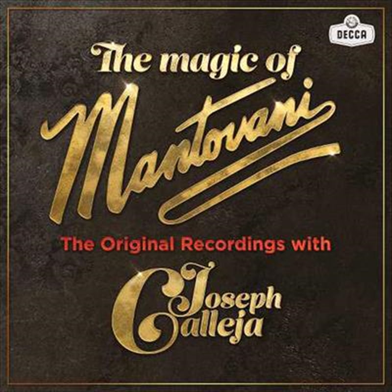 Magic Of Mantovani - Calleja, Joseph Cd Album