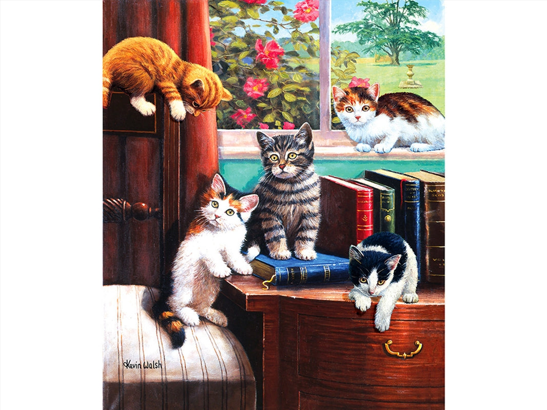 Playtime In The Study 1000 Piece