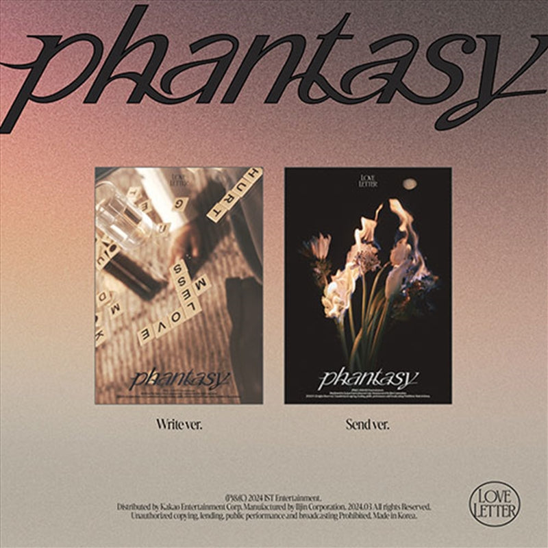 Vol.2: Phantasy Pt.3 Love Lett - The Boyz Cd Album