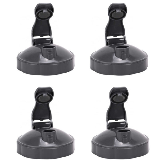 4x For Nutribullet Flip Top Fliptop Fresh Lid - Most 600 and 900 Model Nutri Cups