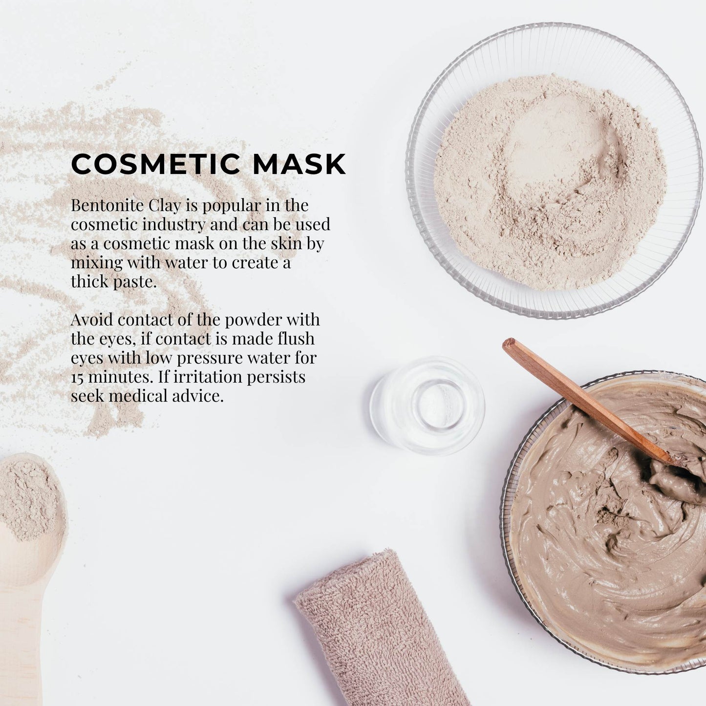 10Kg Organic Sodium Bentonite Clay Powder - Cosmetic Montmorillonite