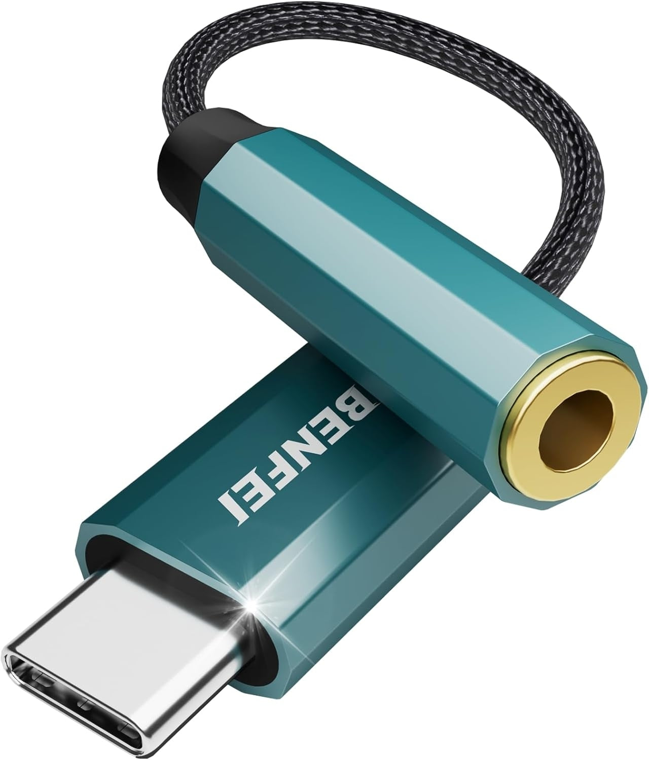 BENFEI USB-C to 3.5mm Audio Jack Adapter 