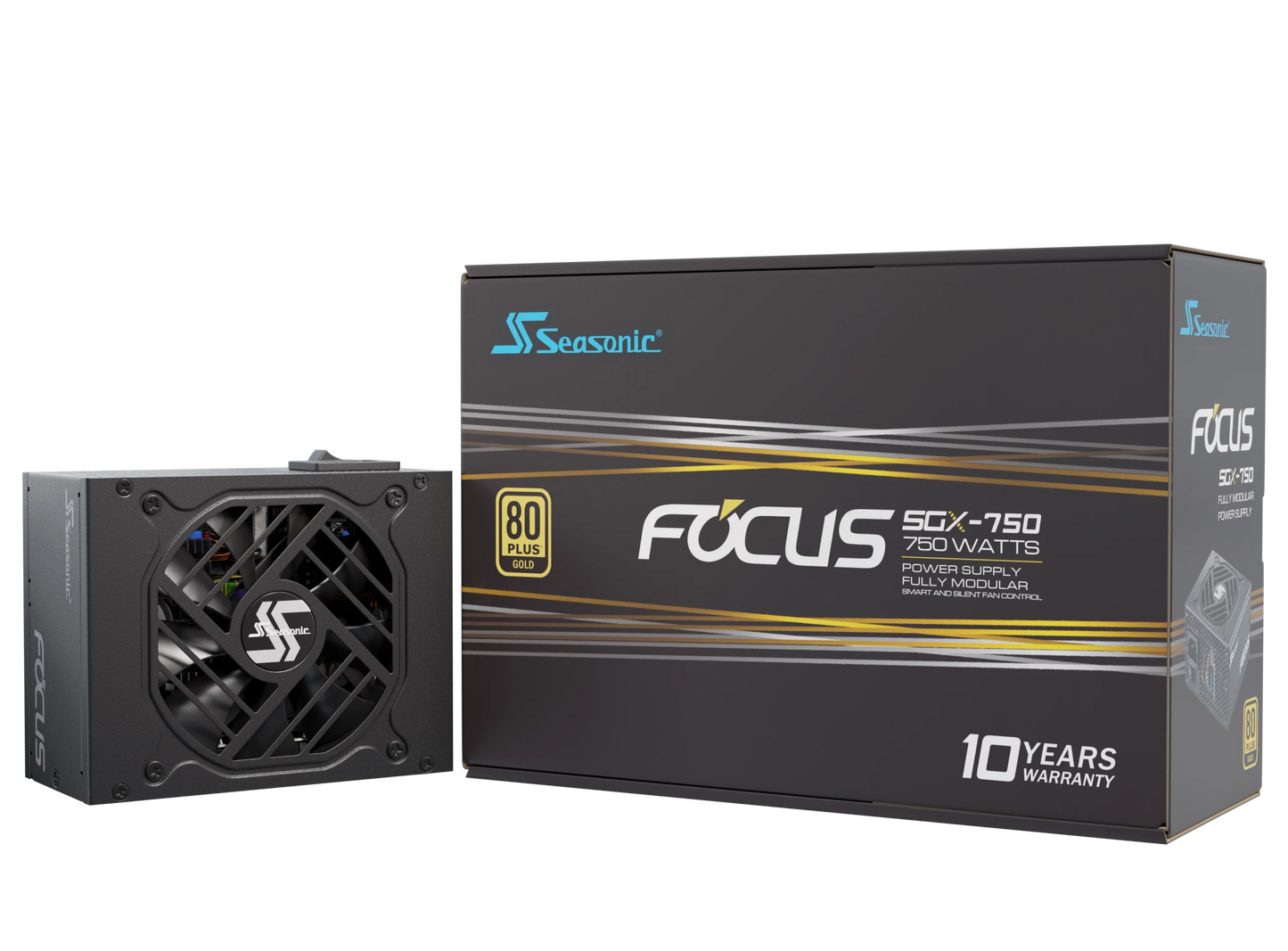 Seasonic FOCUS SGX-750 (2021) 750W Modular 80 Plus Gold PSU