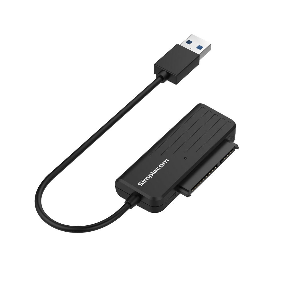 Simplecom SA205 Compact USB 3.0 to SATA Adapter Cable Converter for 2.5 SSD/HDD"