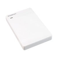 Simplecom SE203 Tool Free 2.5 SATA HDD SSD to USB 3.0 Hard Drive Enclosure White"