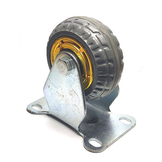 3 Heavy Duty Industrial Fixed Caster Wheel Caster Wheels Castor load 50KG Trolley Cart"