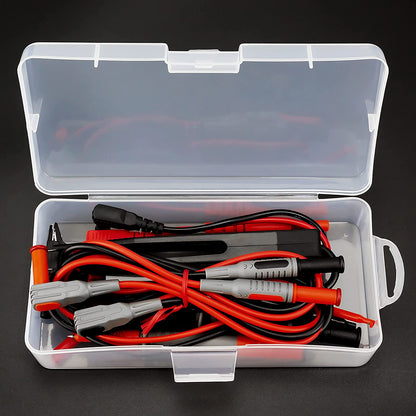 KAIWEETS Soft Silicone Electrician Test Leads Kit CAT III 1000V & CAT IV 600V with Alligator Clips and Needle Probe for Fluke/AstroAI/INNOVA Multimeter Electronic Clamp Meter 8PCS