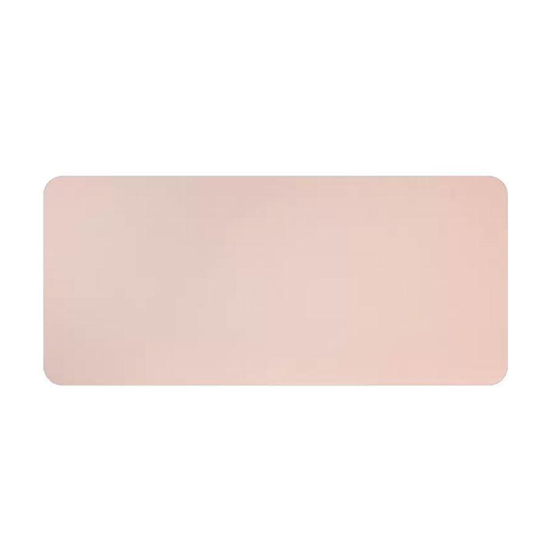 Large Leather Gaming Mouse Pad Waterproof Desk Keyboard Mat 120 x 60cm - Grey