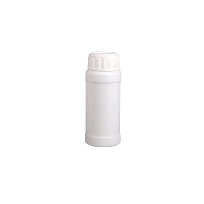 50pcs Chemical Bottle White Plastic Sample Reagent Bottles for Lab Storage - 300ml
