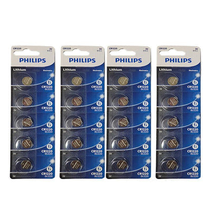 5-20Pcs Philips Cr1220 Cr1616 Cr1620 Cr1632 Cr2016 Cr2025 Cr2032 Button Battery - CR1620-10PCS
