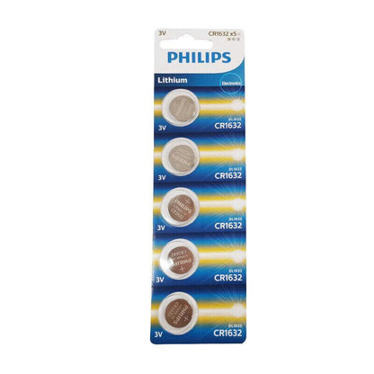 5-20Pcs Philips Cr1220 Cr1616 Cr1620 Cr1632 Cr2016 Cr2025 Cr2032 Button Battery - CR1620-10PCS
