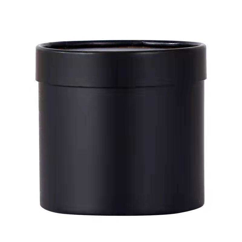 10pcs Clear Round Hug Bucket for Flower Arrangement Bouquet Packaging Supplies - Flower-Bucket-10pcs-Purple