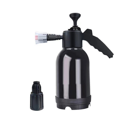 2L Car Wash Foam Sprayer Hand Held Pump Wash Spray Bottle Snow Foam Detailing - White