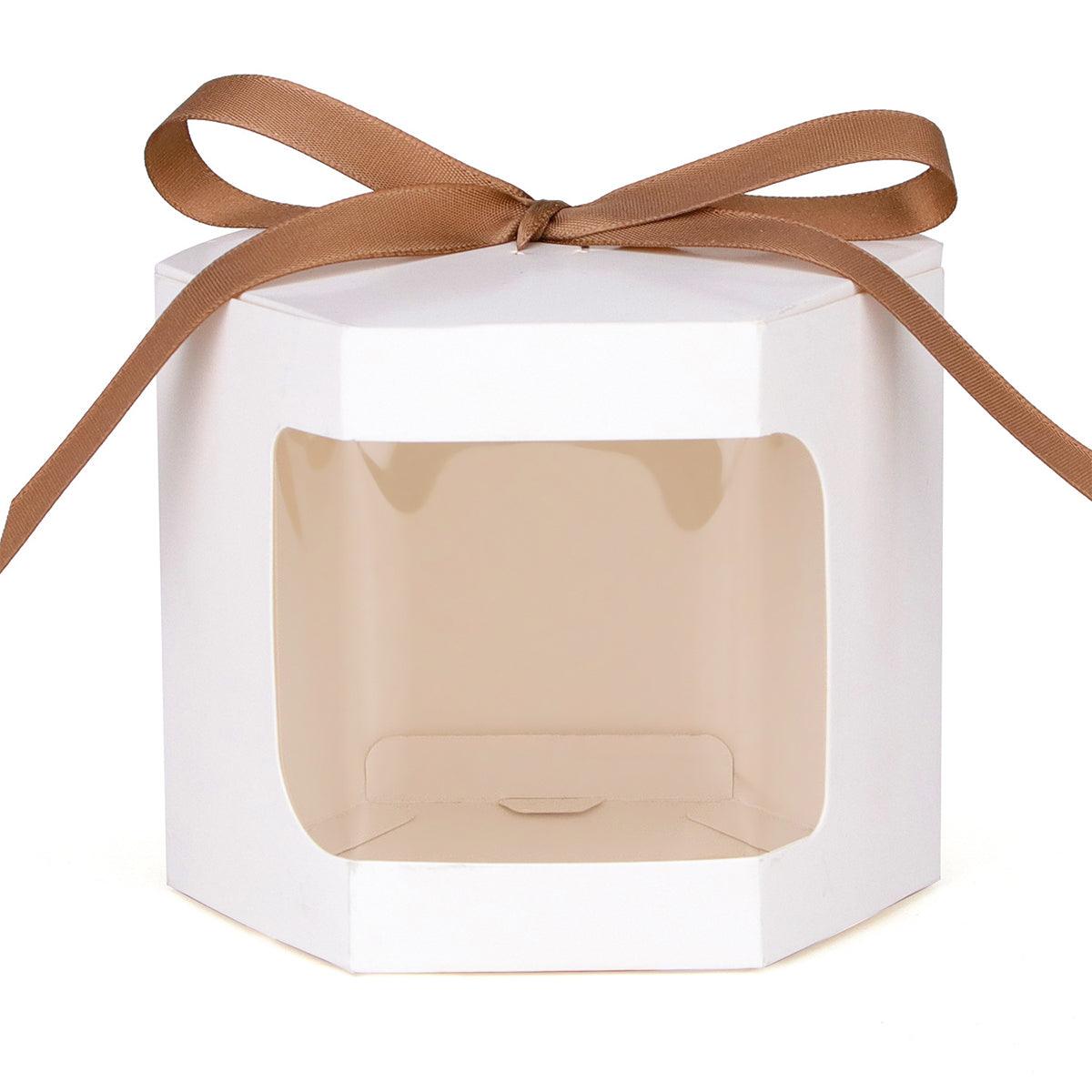 20PCS Small Gift Box Candy Storage Box Party Favor Treat Packaging Recyclable - Kraft-L