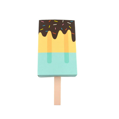 50PCS Creative Ice Cream Candy Gift Boxes Fruit Shaped Party Favor Packaging Box - Blue