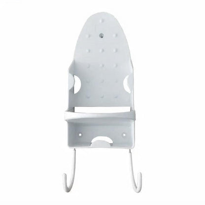 Iron Stand Double Hook Storage Rack Hanging Iron Holder for Home Organisation - Black