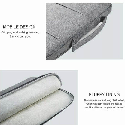 Laptop Sleeve Travel Bag Carry Case For MacBook Air Pro 14.1”-15.4” - Black