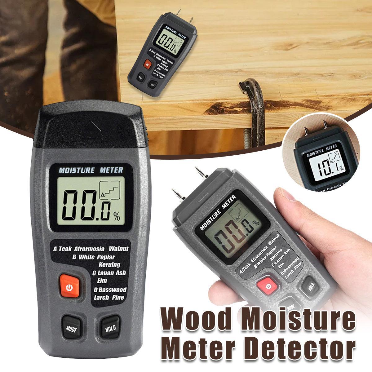 Digital Wood Moisture Meter Accurate Humidity Tester for Lumber and Firewood