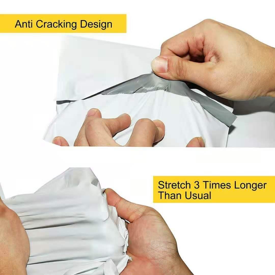 Poly Mailer Bags Mailing Satchel Plastic Courier Self Sealing Packing - 20*80cm *100 PCS
