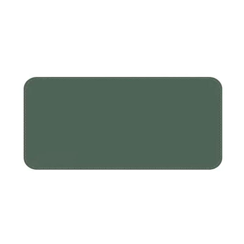 Large Leather Gaming Mouse Pad Waterproof Desk Keyboard Mat 120 x 60cm - Light Blue
