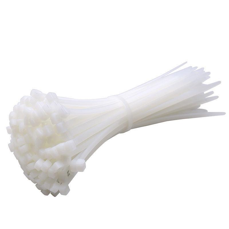 100X Cable Ties Zip Ties Nylon UV Stabilised Bulk White Cable Ties - 10*500mm White