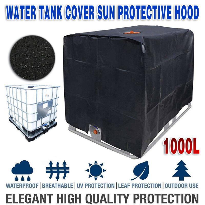 1000L IBC Water Tank Cover UV Resistant Oxford Hood for Outdoor Use