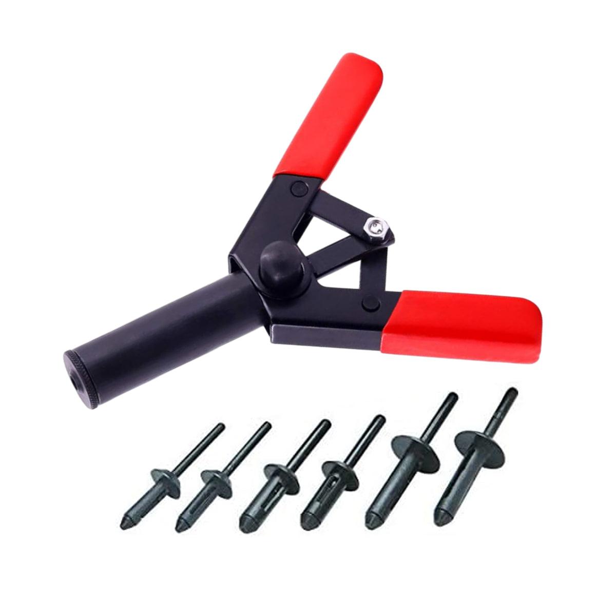 Plastic Rivet Set 41 Piece Plastic Rivet Tool Set Quick Release Polyethylene Riveting Ki ...