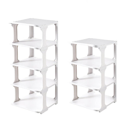 4/5Tier Shoe Rack Organizer Shelf Space Saving Storage Stand For Entryway Home - 5-Tier