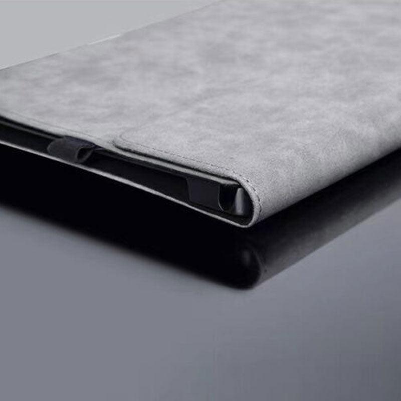 Premium Leather Case Cover Protector For Microsoft Surface Pro 8 - Black