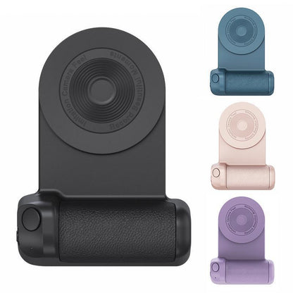 Bluetooth Camera Grip Handle for Phone Photography Bracket - Black