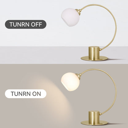 Penelope Touch Table Lamp - Antique Brass