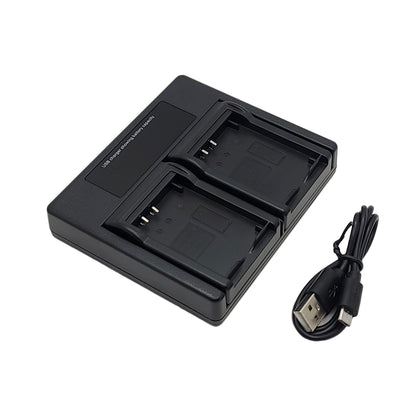 Hridz NB-2L Dual Charger For Canon NB2LH EOS 350D 400D G7 G9 ZR100 ZR200
