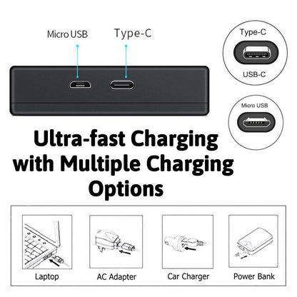 Hridz NB-2L Dual Charger For Canon NB2LH EOS 350D 400D G7 G9 ZR100 ZR200