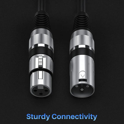 3m Hridz XLR Cable Male To Female Audio Output and Input Apply To KTV Microphone