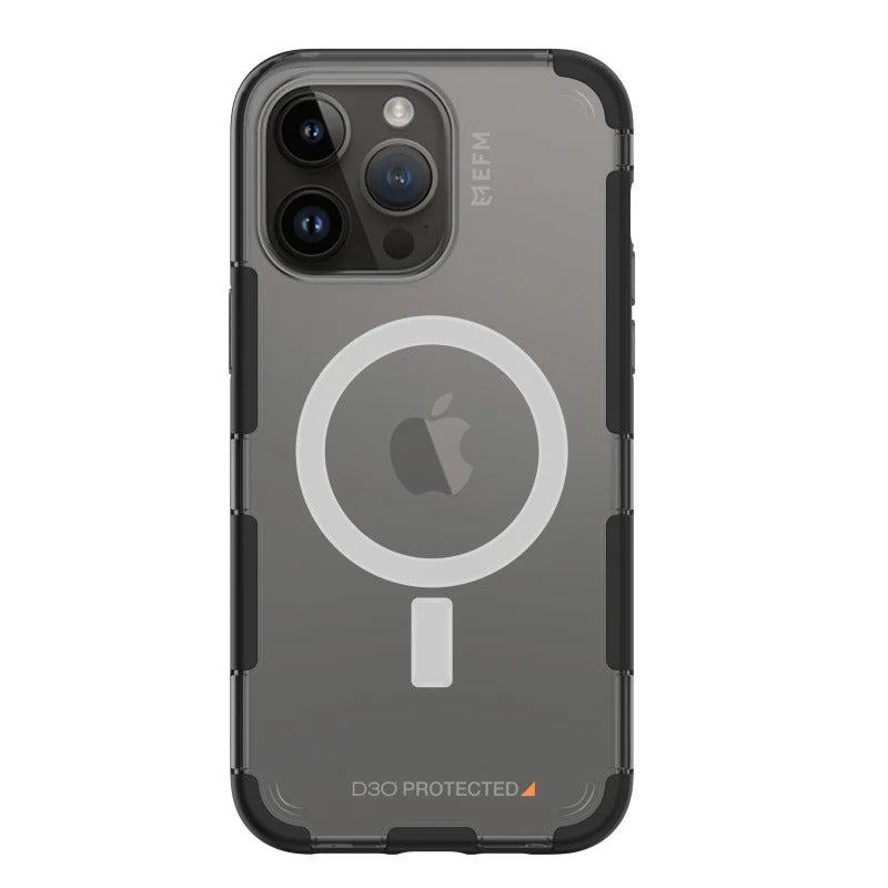 EFM Cayman Case Armour with MagSafe D3O 5G Signal Plus for iPhone 14 Pro (6.1) - Carbon"
