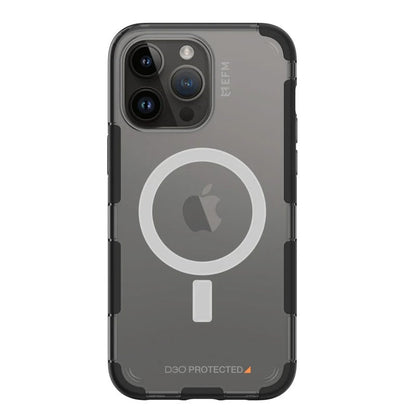 EFM Cayman Case Armour with MagSafe D3O 5G Signal Plus for iPhone 14 Pro (6.1) - Carbon"
