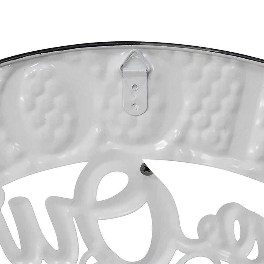 Welcome Honey Hive Wall Sign 43cm