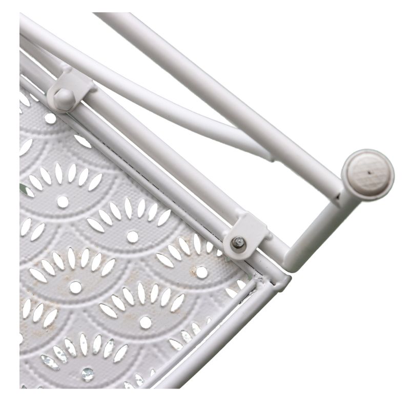 Riviera 3 Tier Round Fronted Corner Potplant Stand 60cm