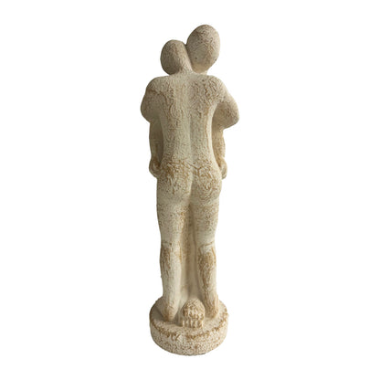Hugging Couple Decorative Statue 28cm
