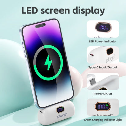 5000mAh 18.5W Mini USB-C Fast Charge Power Bank