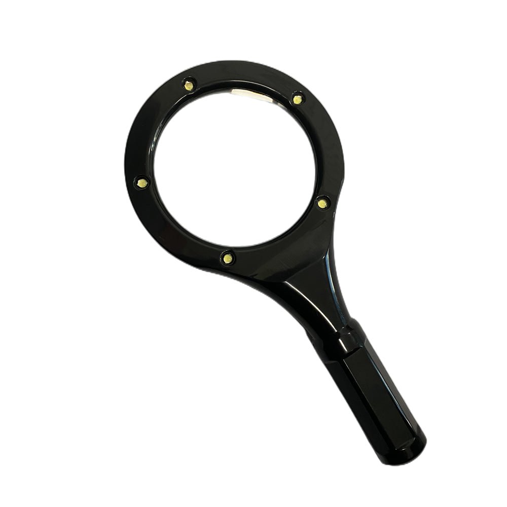 LED Hand-Held 66mm Magnifying Glasses with high brightness