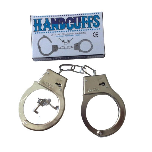 10.5 Metal handcuffs with keys"