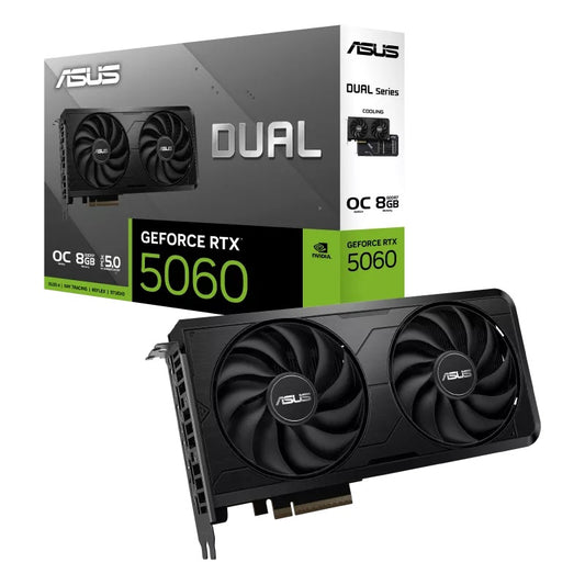 ASUS nVidia Dual GeForce RTX™ 5060 EVO OC Edition, 8GB, GDDR7, 128-bit, PCIe