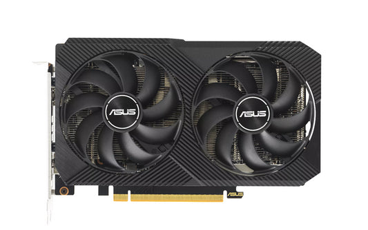 ASUS AMD Radeon DUAL-RX6500XT-O4G-V2  RX 6500 XT V2 OC Edition 4GB GDDR6 with two powerful Axial-tech fans and a 2-slot design for broad compatibility