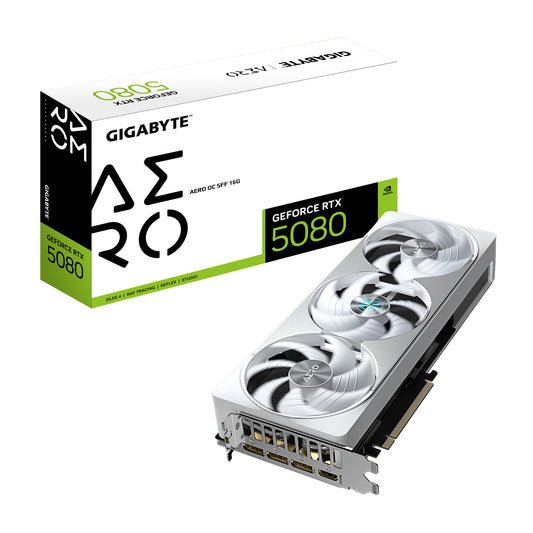 Gigabyte GeForce RTX™ 5080 AERO OC SFF 16G GPU Graphics Card